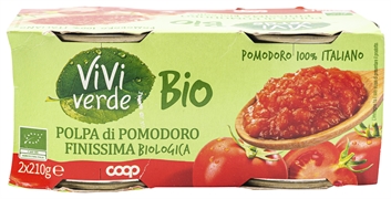 VIVIVERDE COOP Polpa Di Pomodoro Finissima Biologica