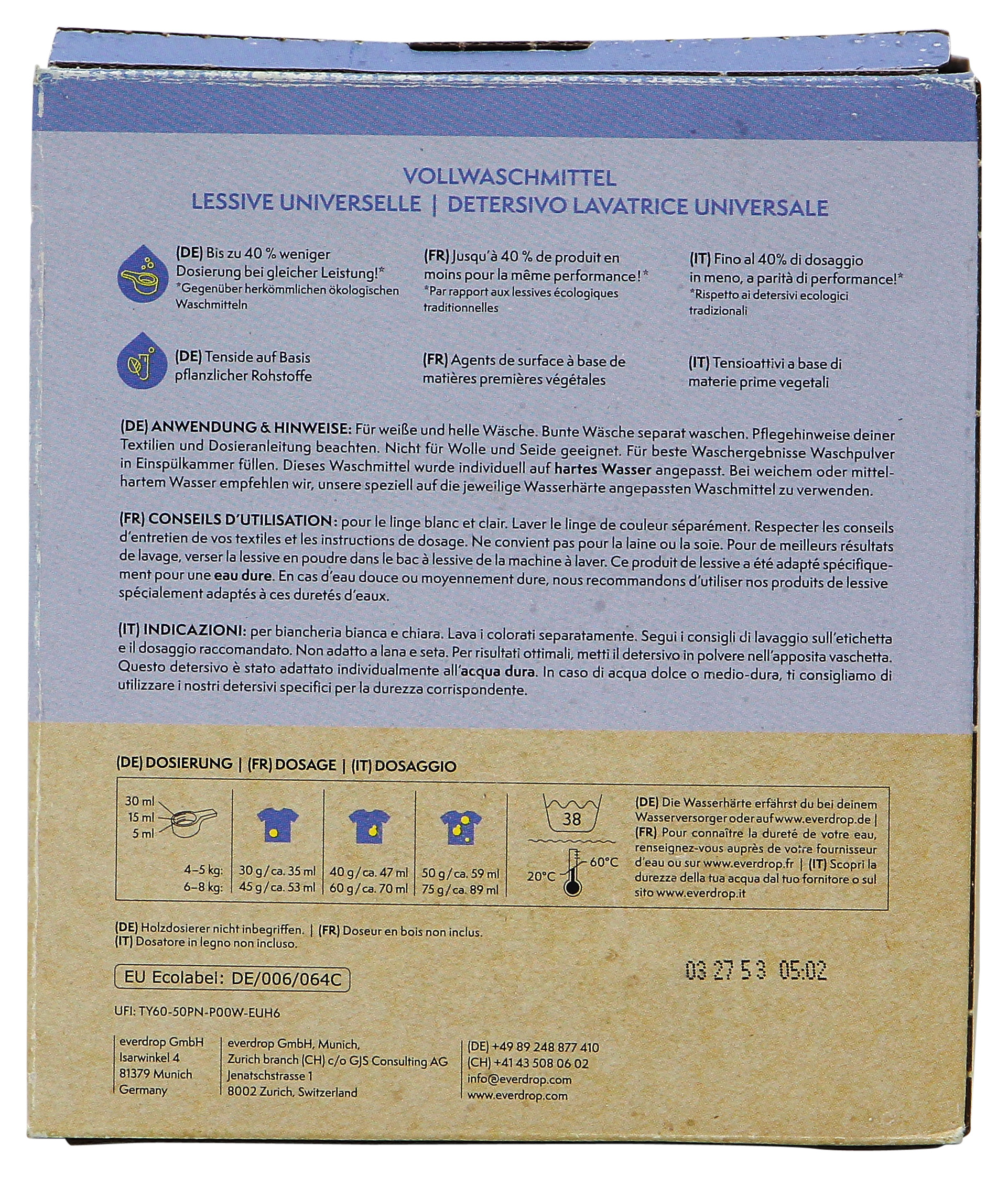 EVERDROP DETERSIVO UNIVERSALE