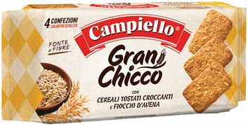 CAMPIELLO GRAN CHICCO CON CEREALI TOSTATI CROCCANTI E FIOCCHI D'AVENA