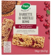 PAM Barrette ai mirtilli rossi