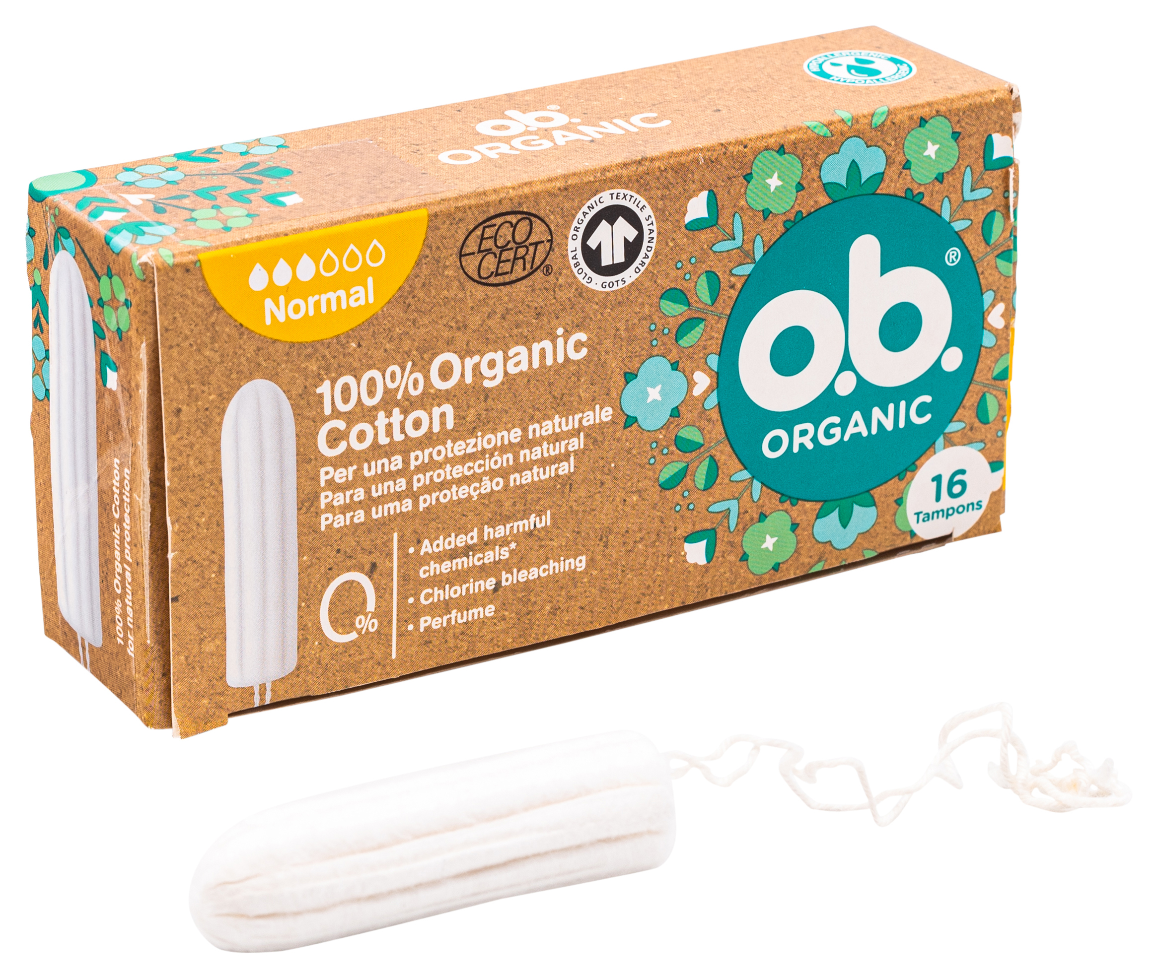 O.B. 100% ORGANIC COTTON
