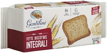 GENTILINI FETTE BISCOTTATE INTEGRALI