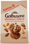 GALBUSERA CEREALI G GRANOLA E FROLLA I BENEFICI DEI 5 CERALI CON ALBICOCCA ARANCIA E MANDORLE