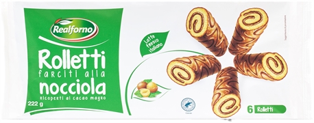 REALFORNO (LIDL) ROLLETTI FARCITI ALLA NOCCIOLA