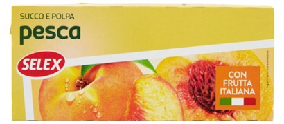 SELEX Succo e polpa di pesca