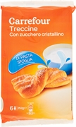 CARREFOUR Treccine con zucchero cristallino