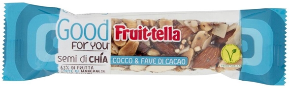 FRUIT-TELLA SEMI DI CHÍA COCCO & FAVE DI CACAO