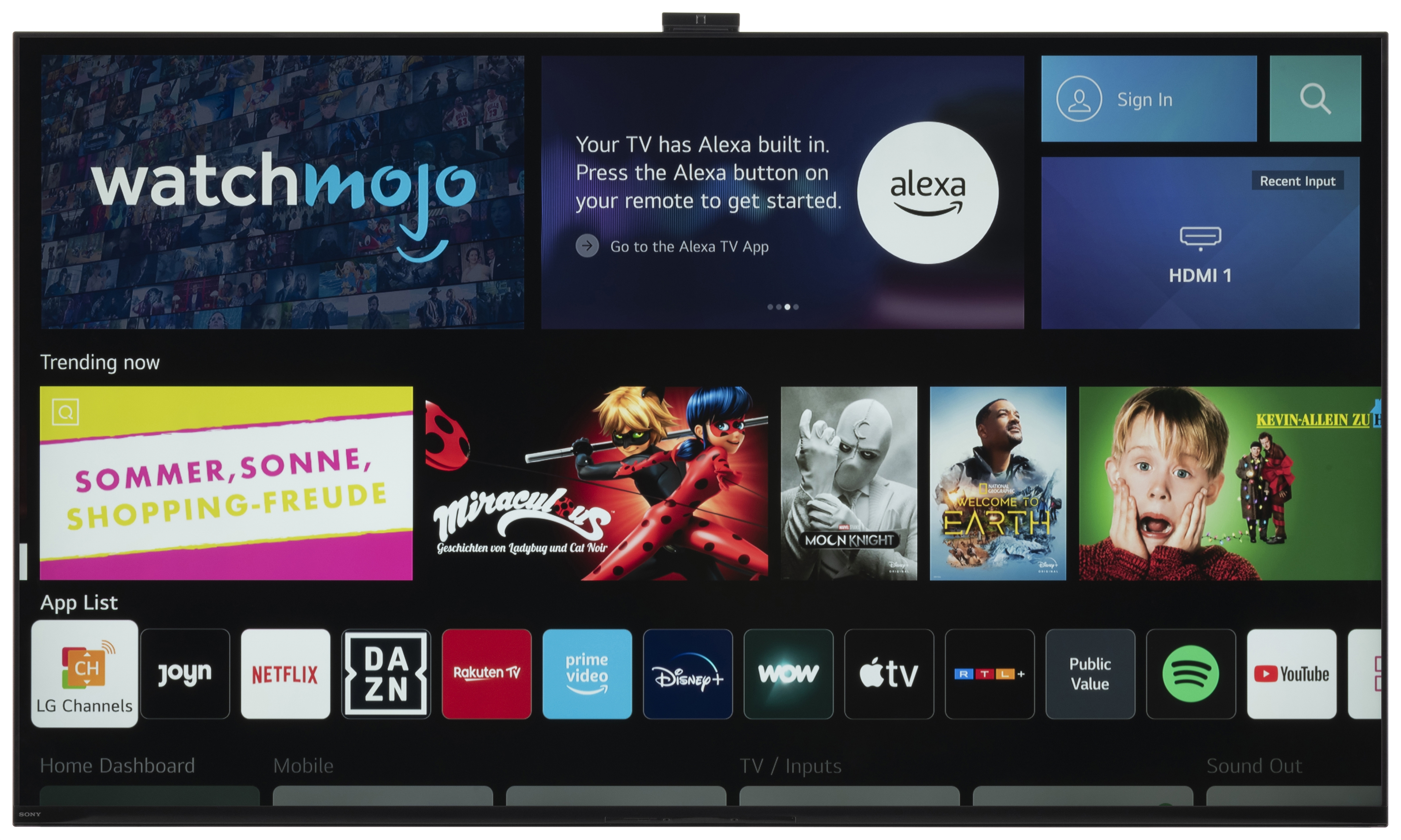 SONY XR-65A95K
