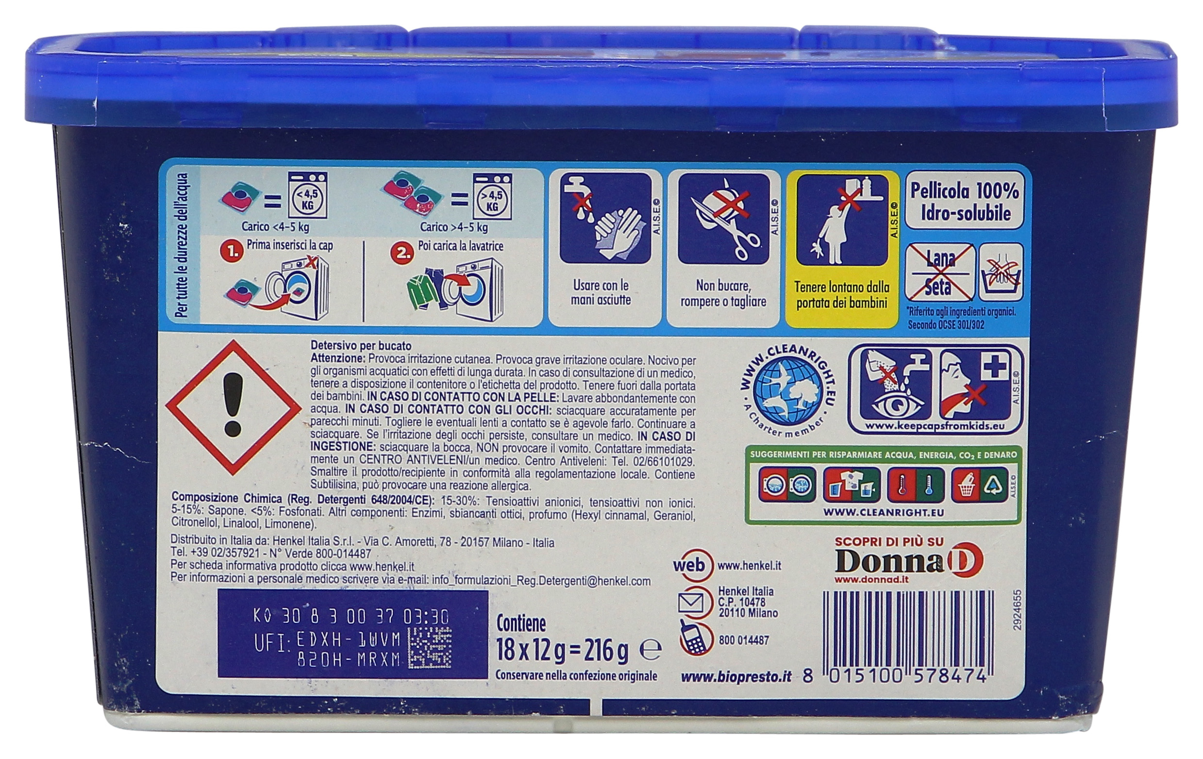 BIO PRESTO POWER CAPS TOTAL 4+1 CLASSICO