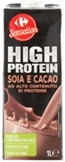 CARREFOUR SENSATION HIGH PROTEIN SOIA E CACAO