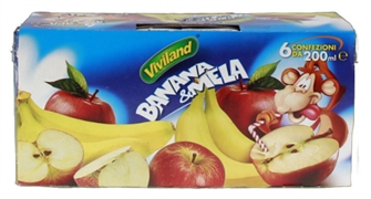 VIVILAND Succo mela e banana
