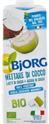 BJORG NETTARE DI COCCO BIO, LATTE DI COCCO + ACQUA DI COCCO