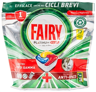 FAIRY PLATINUM PLUS ALL IN ONE ANTI-OPACO -LIMONE