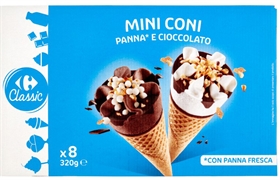 CARREFOUR CLASSIC CLASSIC MINI CONI PANNA