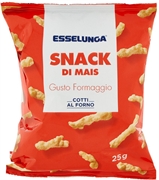 ESSELUNGA Snack di mais gusto formaggio