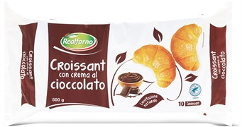 REALFORNO (LIDL) CROISSANT CON FARCITURA CON CREMA AL CIOCCOLATO