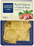 SAPORI & DINTORNI CONAD RAVIOLI SALSICCIA E CIME DI RAPA