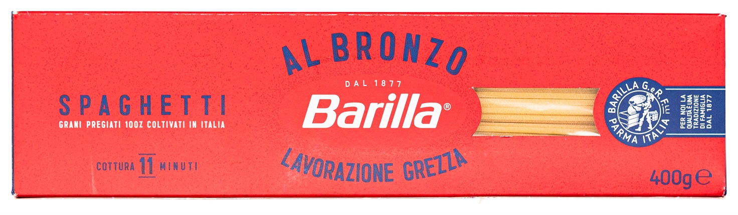 BARILLA Spaghetti al bronzo 400 g