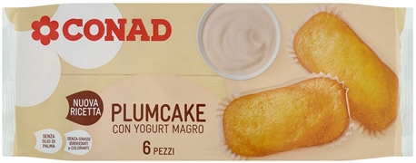 CONAD Plumcake con yogurt magro