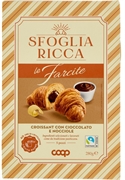 COOP SFOGLIA RICCA CROISSANT CON CIOCCOLATO E NOCCIOLE