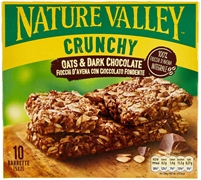 NATURE VALLEY CRUNCHY FIOCCHI D'AVENA CON CIOCCOLATO FONDENTE