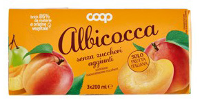 COOP ALBICOCCA SENZA ZUCCHERI AGGIUNTI