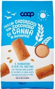 COOP FROLLINI CASERECCI CON ZUCCHERO DI CANNA IN SUPERFICIE