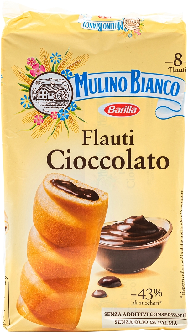 Buy Stracciatella Flauti Mulino Bianco Sweet Snack Online