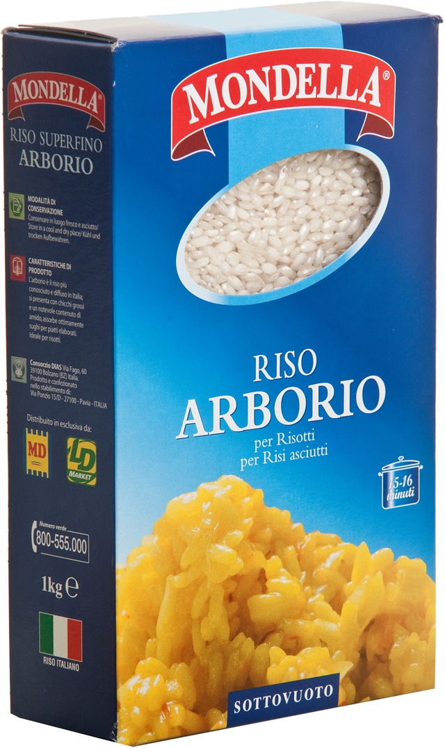 MD MONDELLA (MD)  Riso Arborio 1kg