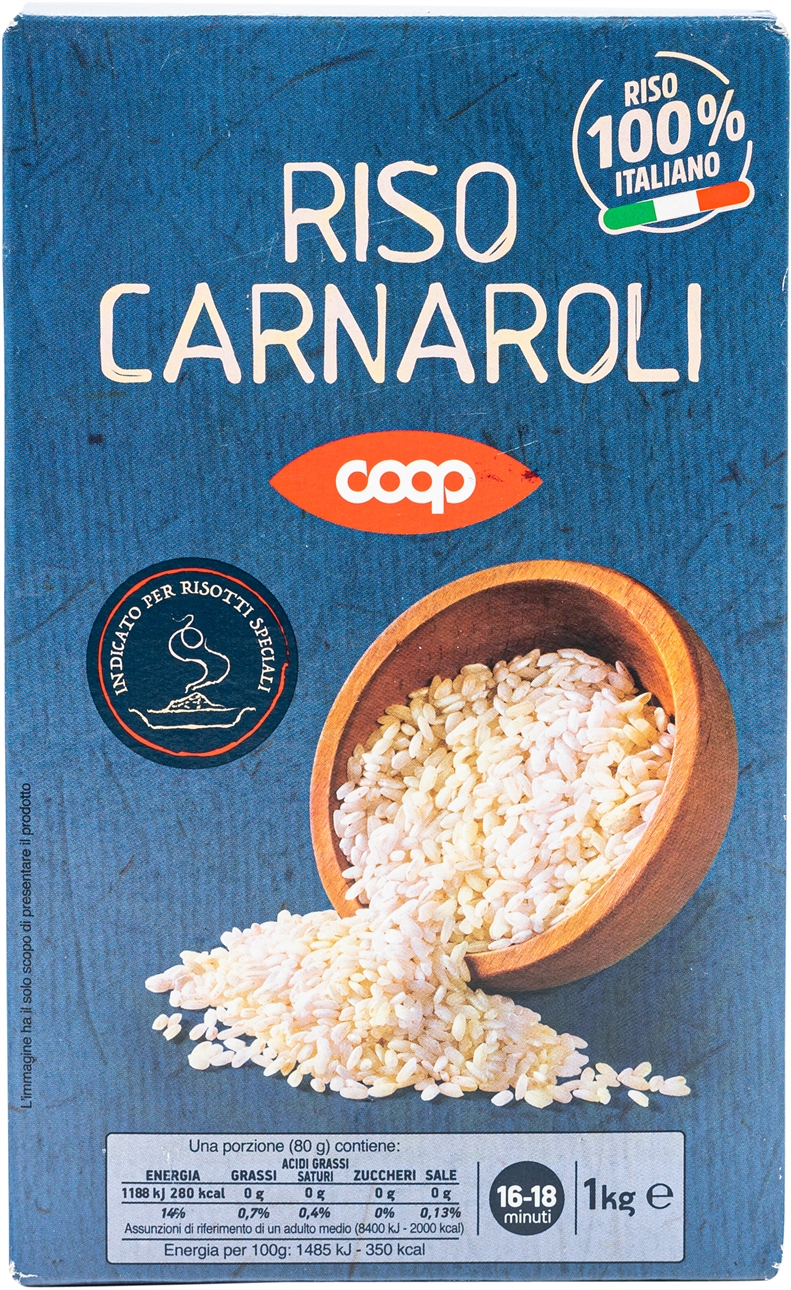 Test e Recensione COOP RISO CARNAROLI Altroconsumo