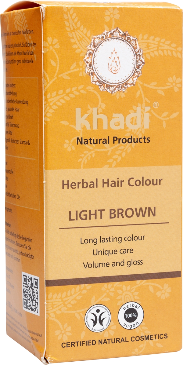 Test e Recensione KHADI Herbal hair colour light brown Altroconsumo