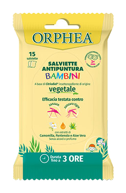 ORPHEA BAMBINI SALVIETTE ANTIPUNTURA VEGETALE