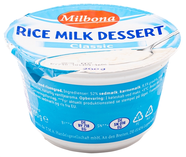 MILBONA (LIDL) RISO AL LATTE