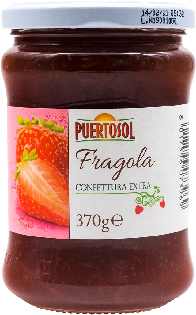 PUERTOSOL (EUROSPIN) Confettura extra fragola