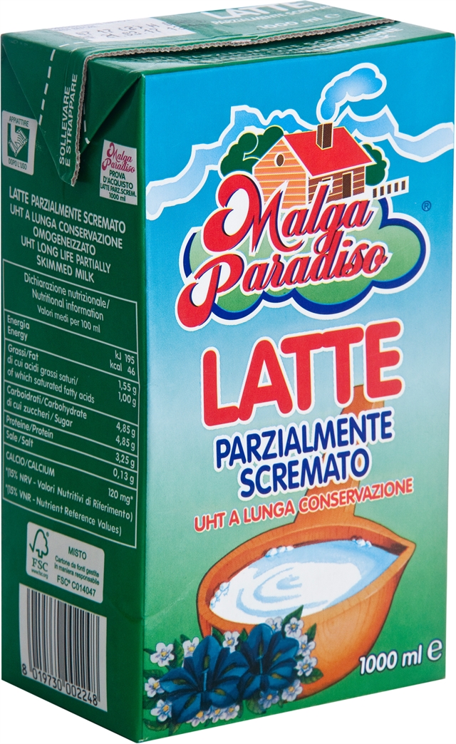 MALGA PARADISO (MD/LD) Latte UHT
